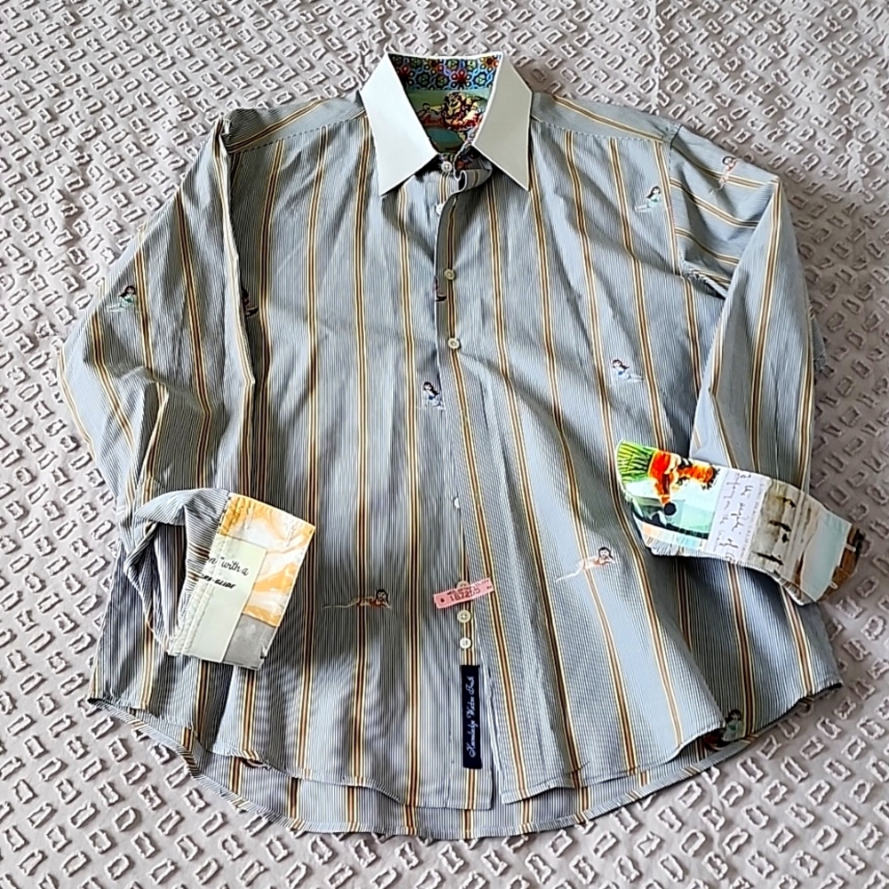 Robert Graham men's long sleeve shirt